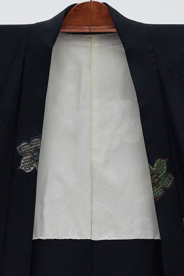 IVORY WHISPER vintage ipek kimono ceket