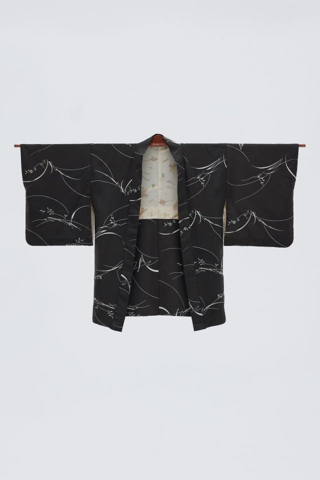 WHITE STRIPES vintage ipek kimono ceket