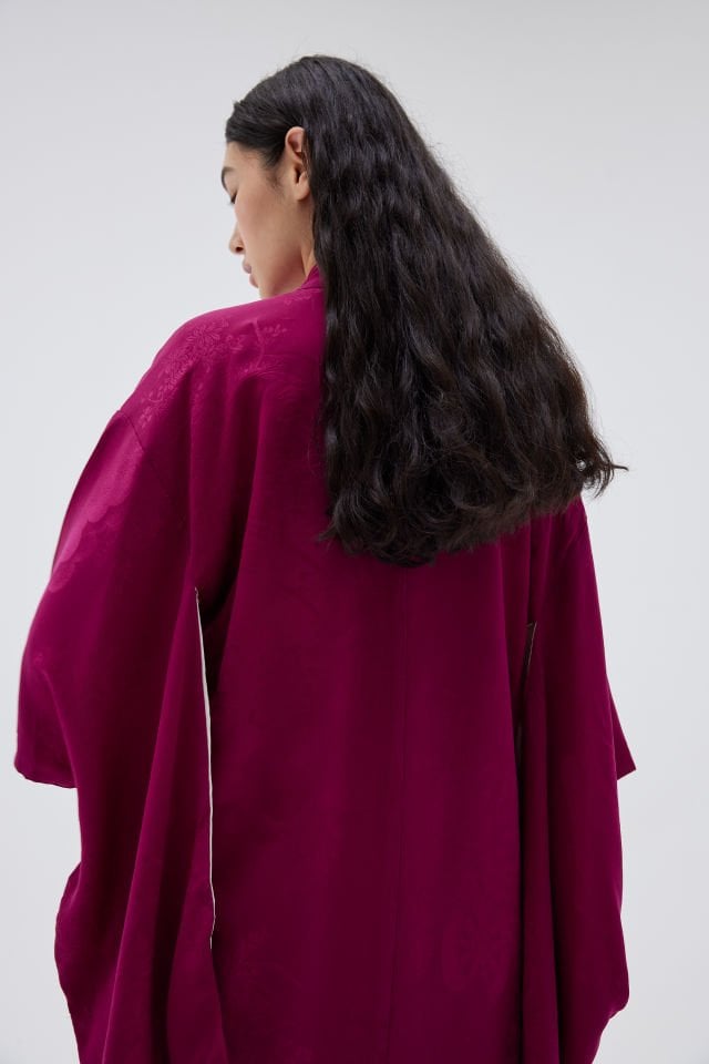 DYNASTY vintage ipek kimono ceket