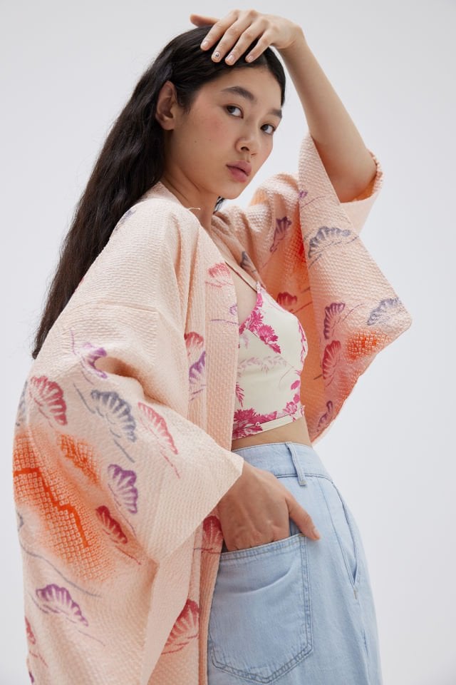 SUN KISSED vintage ipek kimono ceket