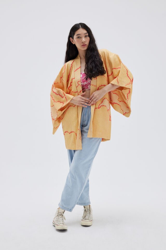 SUNDANCE vintage ipek kimono ceket