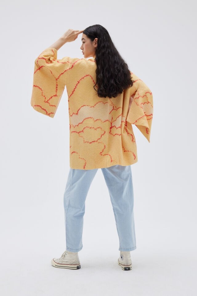 SUNDANCE vintage ipek kimono ceket