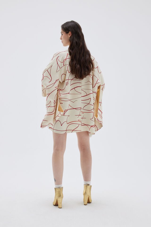 CROSS ROADS vintage ipek kimono ceket