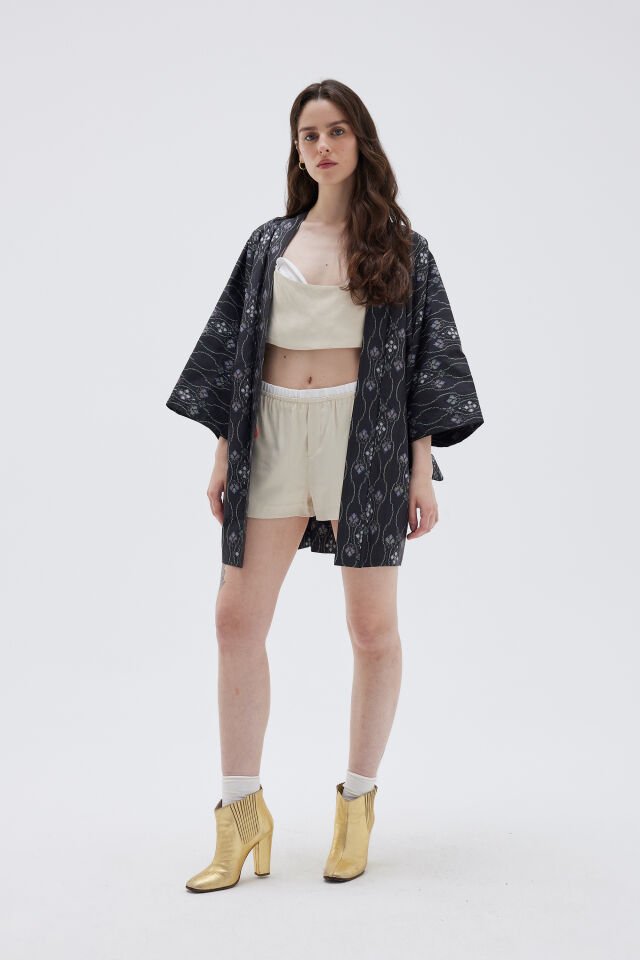 VIOLET vintage ipek kimono ceket