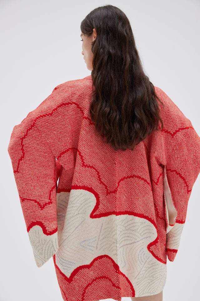 ROSEATE vintage ipek kimono ceket