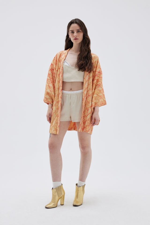 TEA PARTY vintage ipek kimono ceket