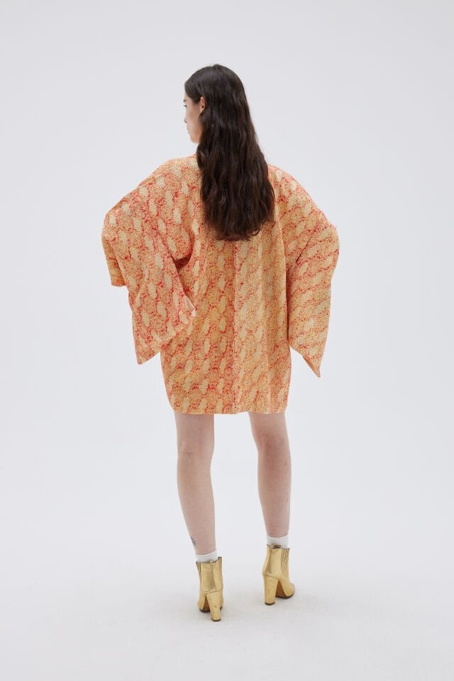 TEA PARTY vintage ipek kimono ceket