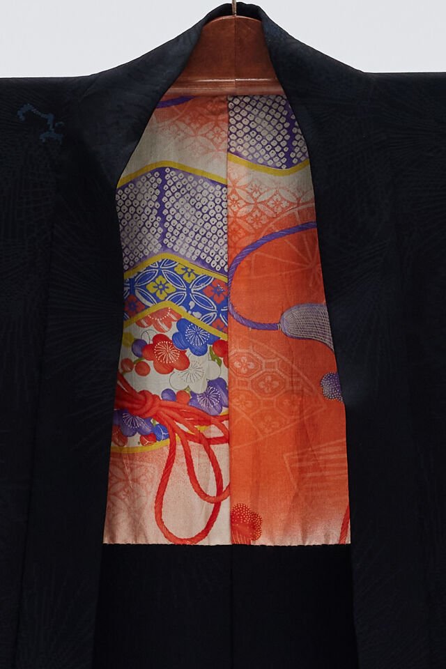 PINECONE WHISPERS vintage ipek kimono ceket