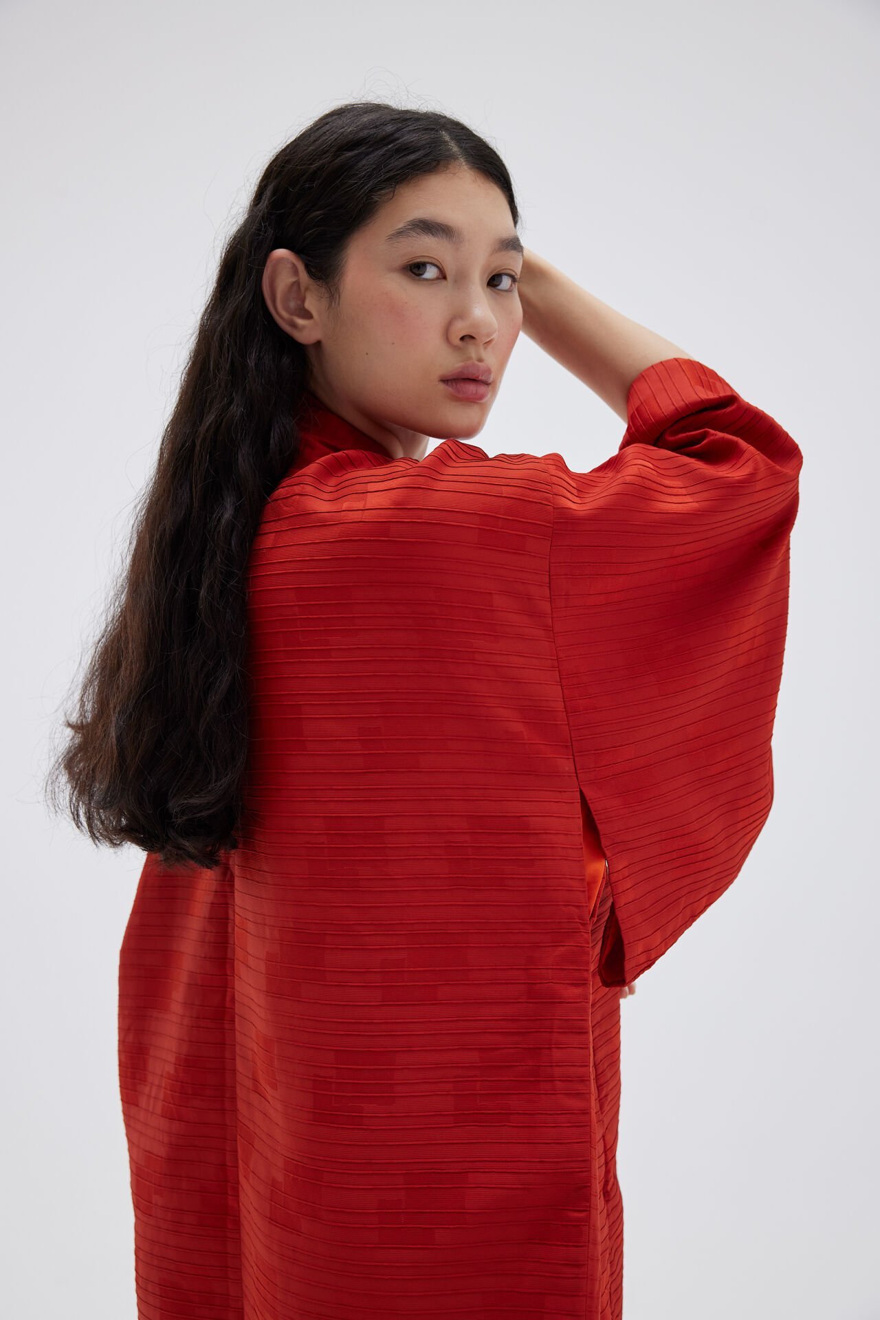 RED WEDDING vintage ipek kimono ceket