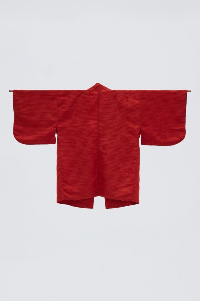 RED WEDDING vintage ipek kimono ceket