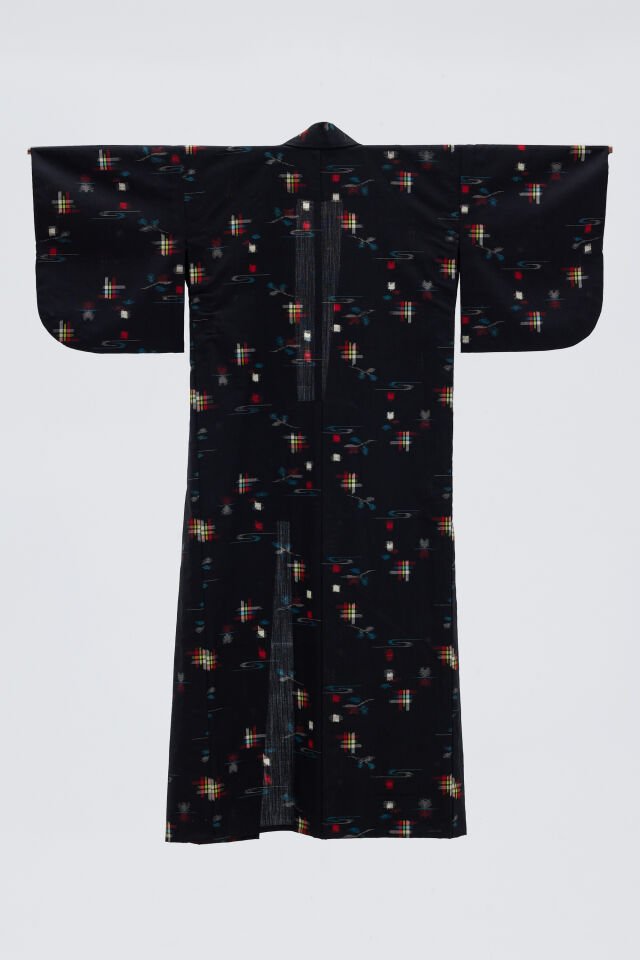 MONTANA vintage yün ipek kimono