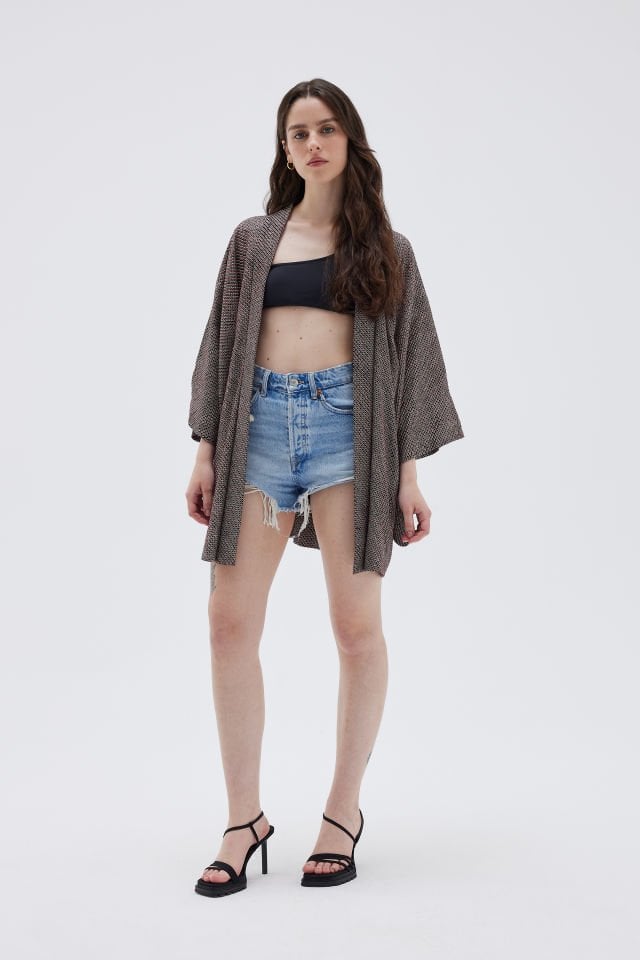 ASHEN vintage ipek kimono ceket