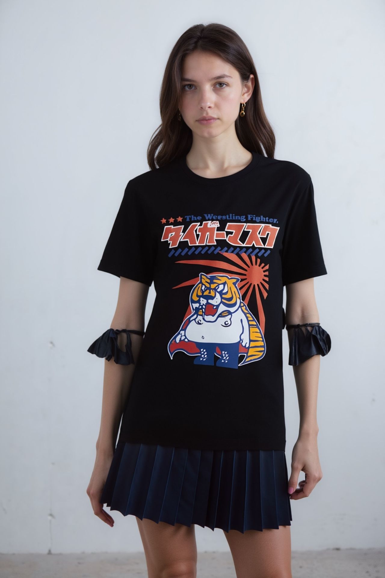 WRESTLING FIGHTER baskılı unisex t-shirt