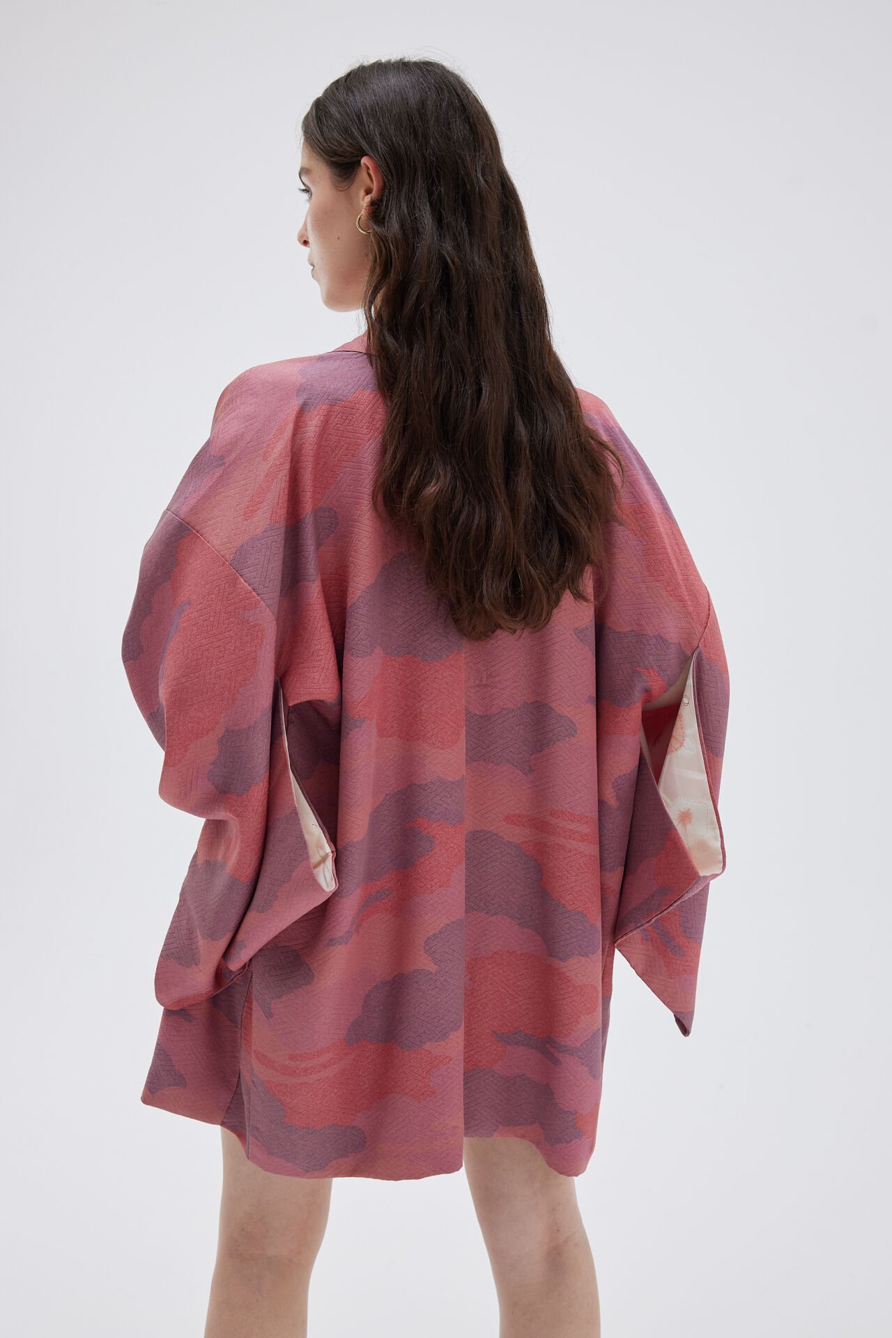 ASAGOA  vintage ipek kimono ceket
