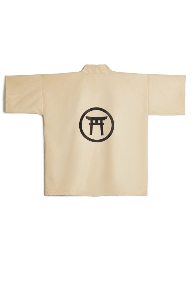 TEMPLE baskılı Hanten HAPPI unisex ceket