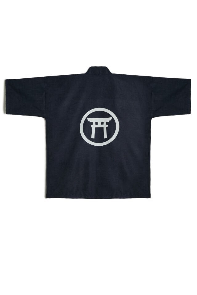 TEMPLE baskılı Hanten HAPPI unisex ceket