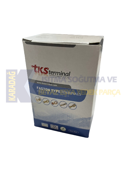 TKS TERMİNAL SARI SOKET 6.3 MM TIRNAKLI DİŞİ (300 AD.)