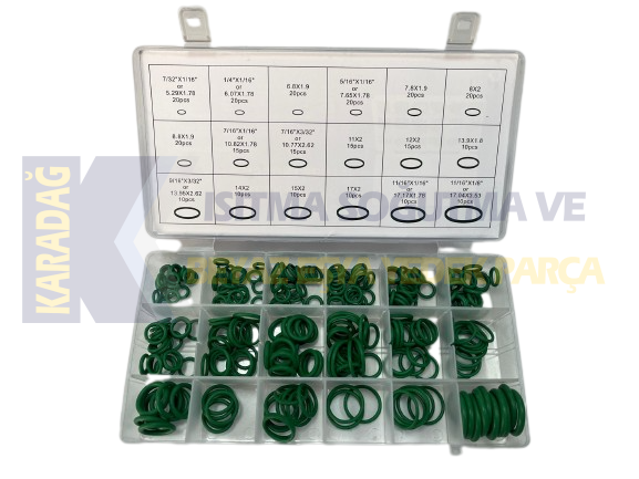 O-RING SET 270 PARÇA (YÜKSEK KALİTELİ)