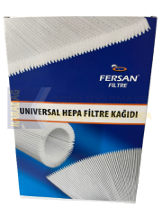 UNİVERSAL HEPA KAĞIDI AKARDİYON 20 MM