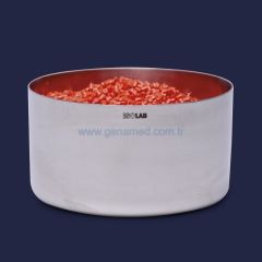 ISOLAB 049.08.070 kristalizasyon kutusu - paslanmaz çelik - çap 70 mm    1 adet = 1 adet