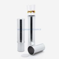 ISOLAB 022.03.002 pipet kutusu - aluminyum - 60 mm çap - 145 / 235 mm H    1 adet = 1 adet