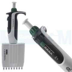 Brand 705912 Transferpette® S-8 Ayarlanabilir 8 Kanallı Otomatik Pipet 30-300 ul