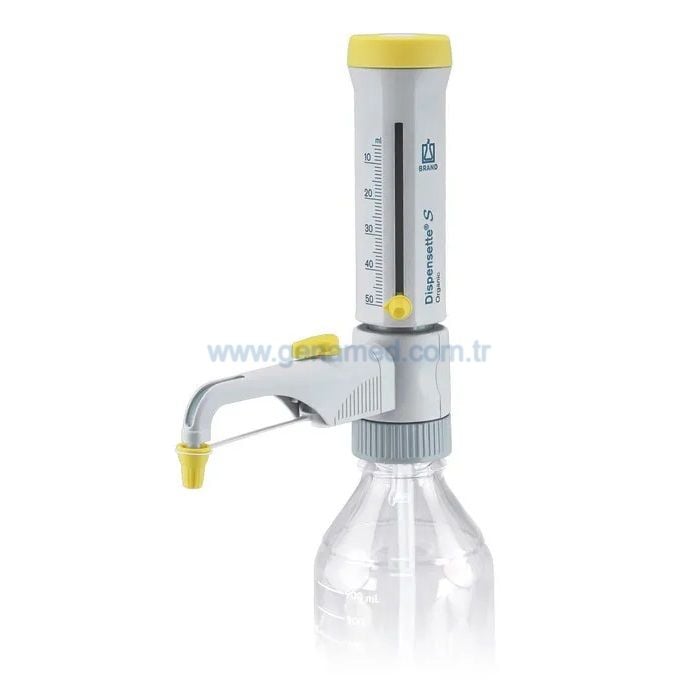 Brand 4630161 Dispensette® S Organic Ayarlanabilir Hacimli Dispenser - Vanalı  5-50 mL