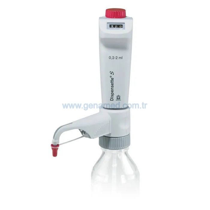 Brand 4600320 Dispensette® S  Dijital Dispenser - Vanasız  0.2 - 2   ml