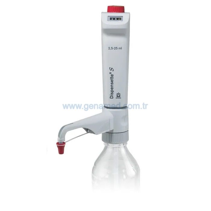 Brand 4600350 Dispensette® S  Dijital Dispenser - Vanasız  2.5 - 25   ml