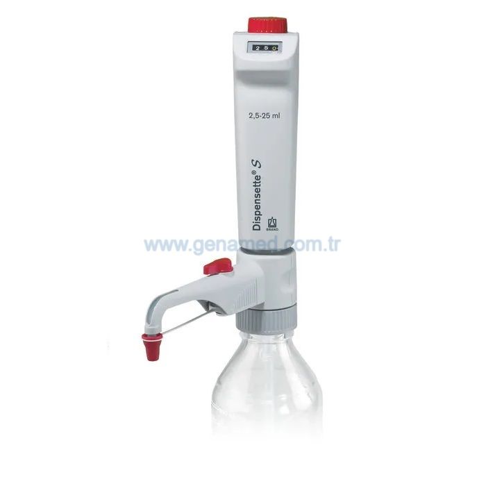 Brand 4600351 Dispensette® S  Dijital Dispenser - Vanalı  2.5 - 25  ml