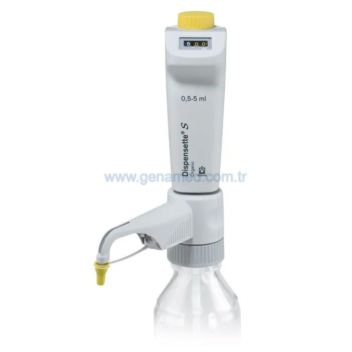 Brand 4630330 Dispensette® S Organic Ayarlanabilir Hacimli Dispenser - Vanasız  0,5-5 mL