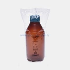 ISOLAB 061.18.100 şişe - ISO - vida kapaklı- orta boyun - P.P  - amber - 100ml - steril    1 adet = 1 adet