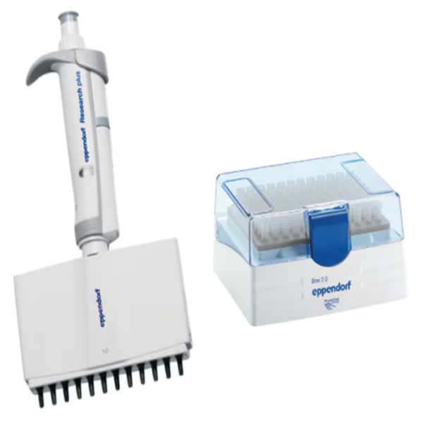 EPPENDORF 3125000028 Research Plus 12 Kanallı Otomatik Pipet (0,5-10 μl)