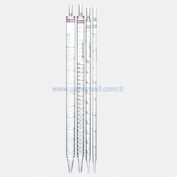 ISOLAB 083.13.001 steril pipetler - tek kullanımlık - 1 ml    1 kolı = 500 adet