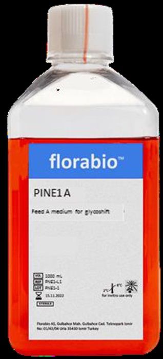 PINE Feed A medium to modify in vivo protein glycosylation. Increases galactosylation modarately. Liquid 1L