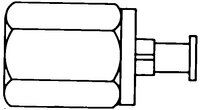 Millipore XX3002568 Adaptör, 1/4 in. NPTF to F Luer-Lok  Ambalaj Miktarı: 1 Ad.