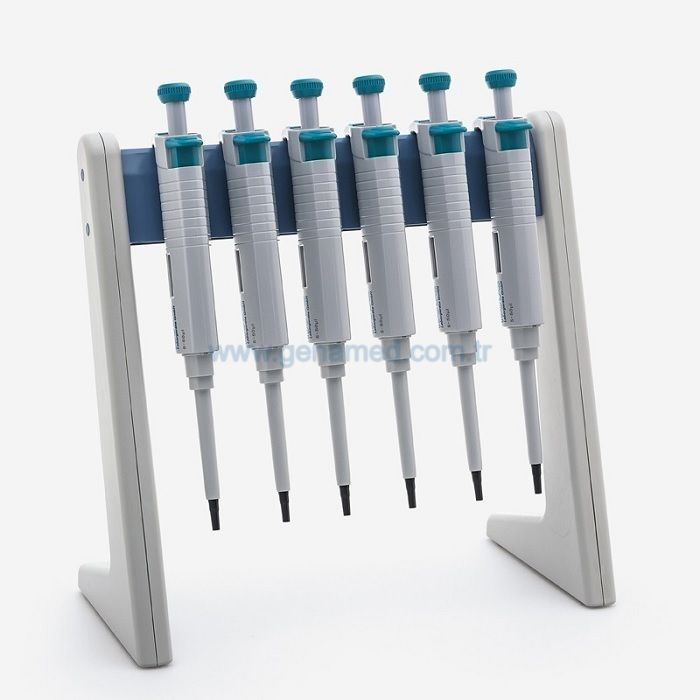 ISOLAB 006.11.006 micropipette stand - düz    1 adet = 1 adet