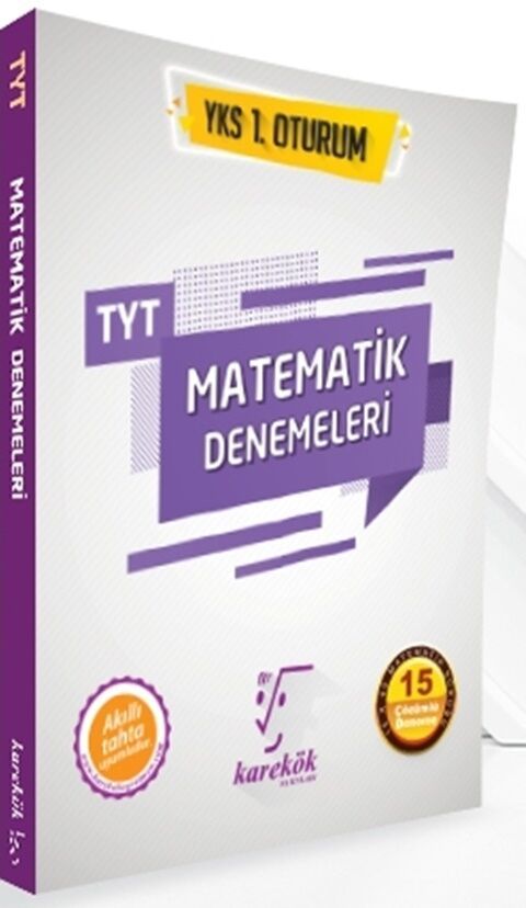 Karekök Yayınları  TYT Matematik 15 Çözümlü Deneme