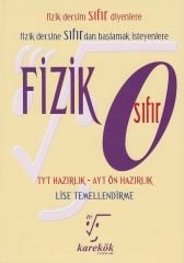 Karekök Yayınları TYT AYT Ön Hazırlık Fizik Sıfır