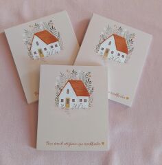 350 gram 1. Sınıf Kuşe Kağıt - 8 Cm * 9.5 Cm - Bijuteri Ürün Tanıtım Kartı - 069 20 Adet