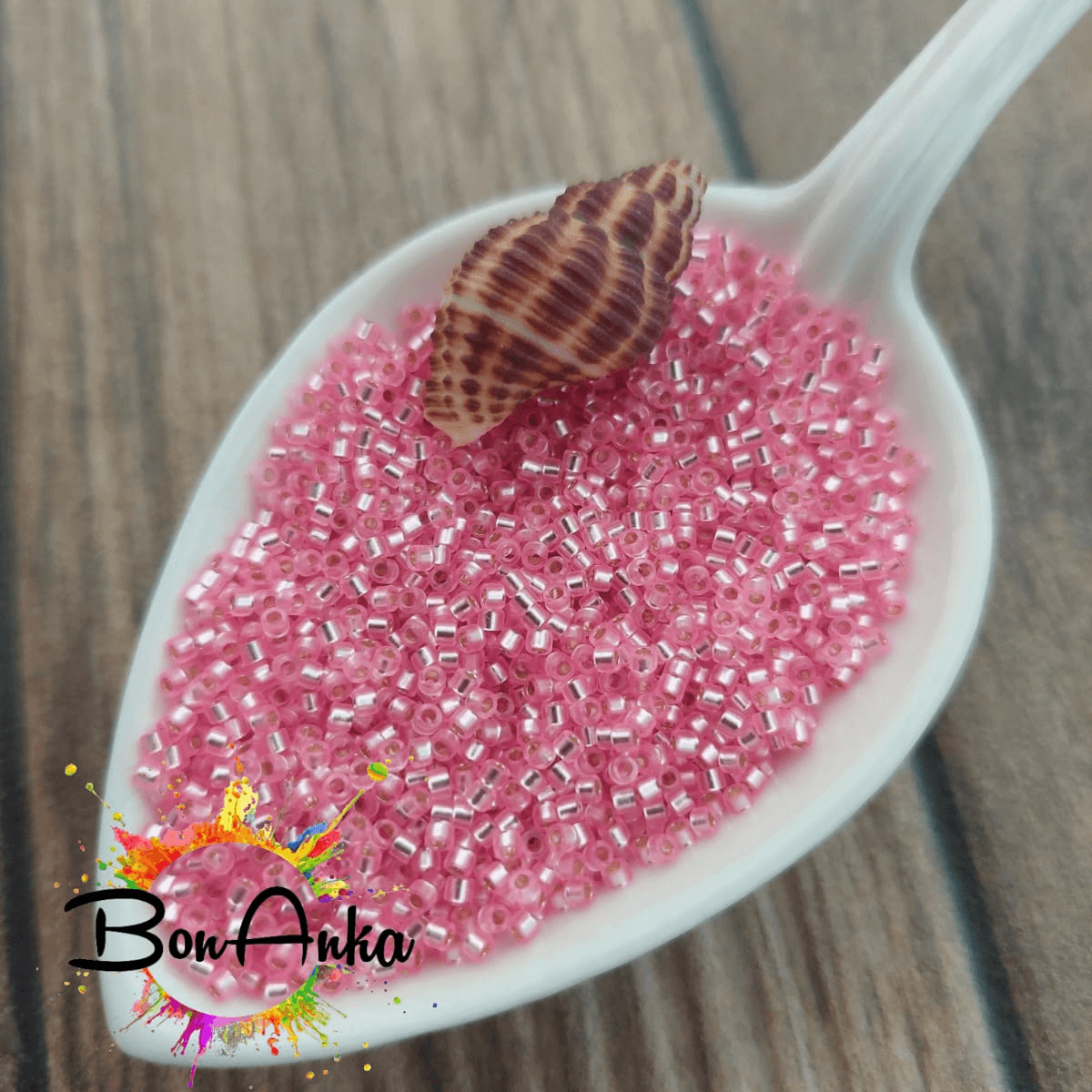 No:034 Miyuki Delica Boncuk DB-1335 (Gümüş Kaplamalı Pembe)