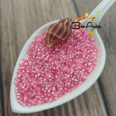 5 g No:034 Miyuki Delica 11/0 DB1335 Gümüş Kaplama Pembe