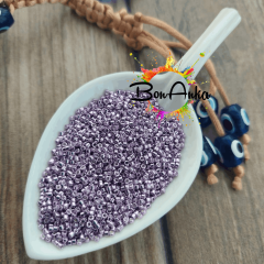 5 g No:082 Miyuki Delica 11/0 DB0419 Galvaniz Kaplama Orkide