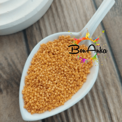 (5 gram) - No:453 Miyuki Delica Boncuk DB-2285 (Opak Muz Sarı)