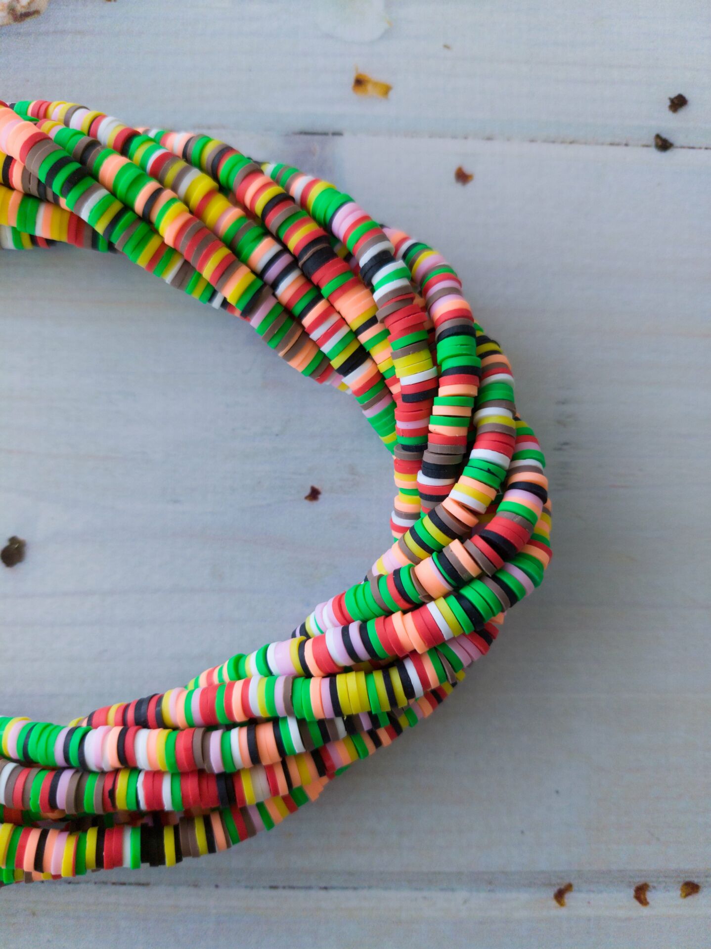 6 mm Dizi Fimo Boncuk - 006