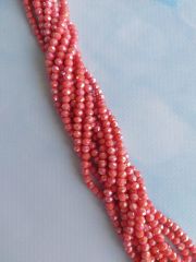 1 Dizi - 4 mm Kristal Cam Boncuk - 049