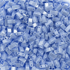 (5 gram) No:050 Miyuki Yarım Tila HTL-446 Opak Parlak Sedefli Mavi
