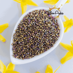 5 g No:032 Miyuki Delica 11/0 Boncuk DB0029 Metalik Altın AB