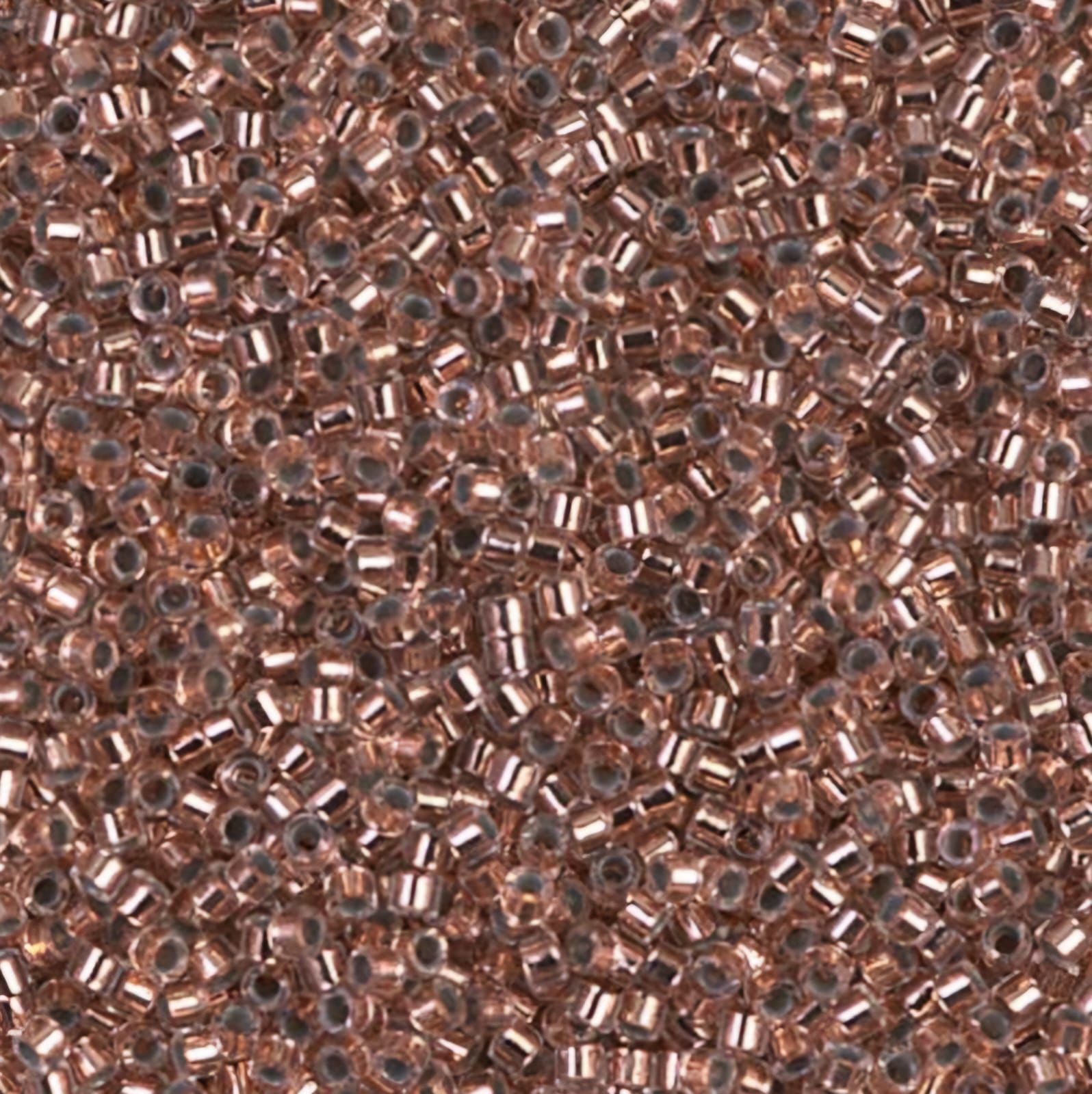No:042 Miyuki Delica Boncuk DB-0037 (Bakır Kaplamalı Kristal) 7.5 Gram (Kutu Hediyeli)