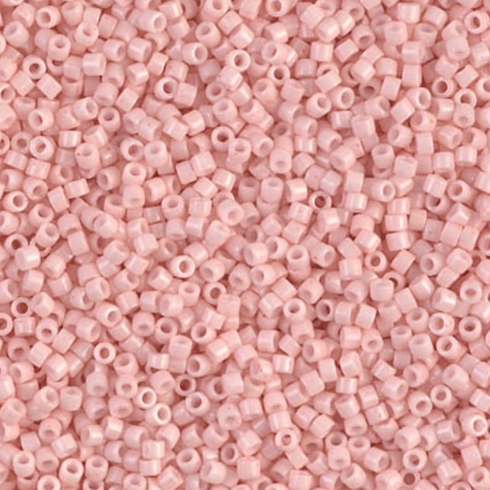 (5 gram) - No:461 Miyuki Delica Boncuk DB-1523 (Opak Açık Somon Pembe)